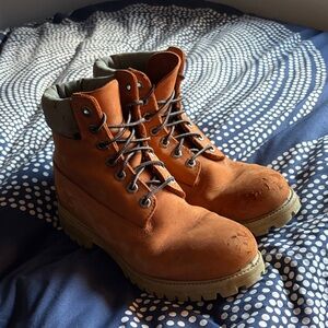 Timberland Rusty Leather Lace-Up Boots